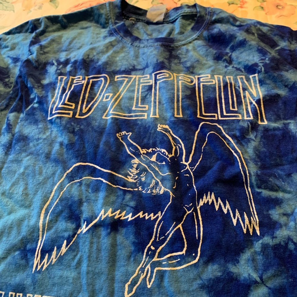 Led Zeppelin Tie-Dye T-Shirt Size Small - Picture 4 of 12